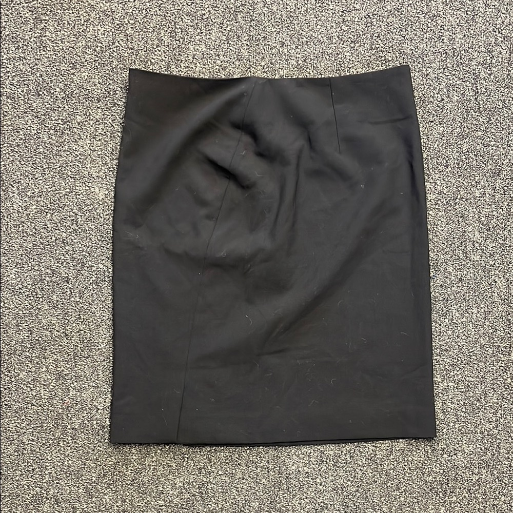 Theory Black Pencil Skirt